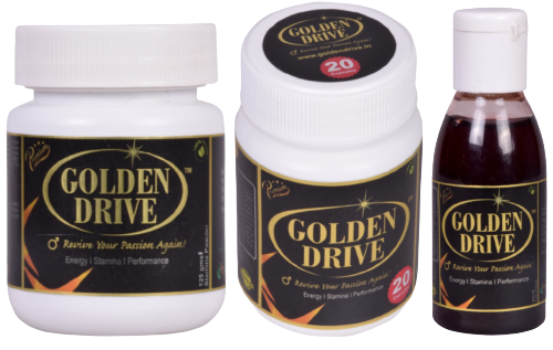 Golden Drive Capsules +POWDER+OIL