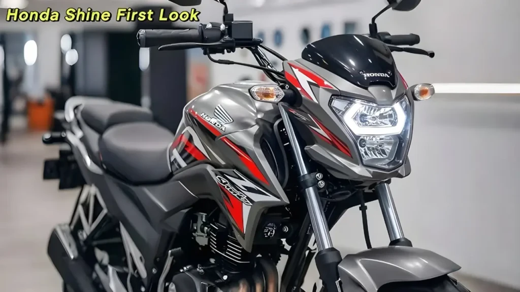 Honda Shine 125 Bike First Look 65kmpl Mileage, Smooth Engine and Low Running Cost