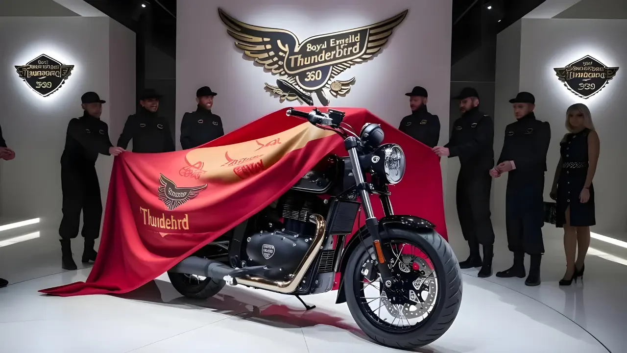 Royal Enfield Thunderbird 2026 Unveiled 346cc Engine, Classic Design and Practical Mileage